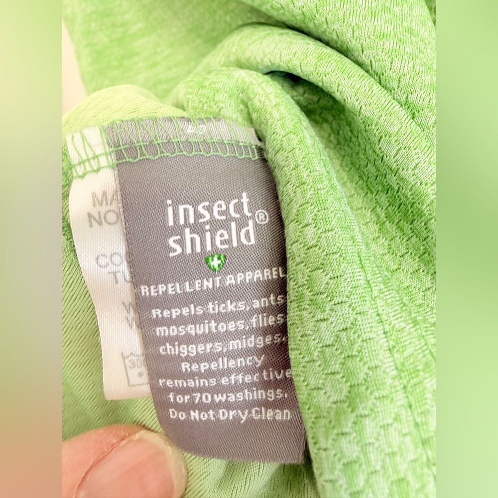 Simms Fishing Bugstopper Hoody Shirt Meadow Green Women’s Small InsectShield - Picture 12 of 12